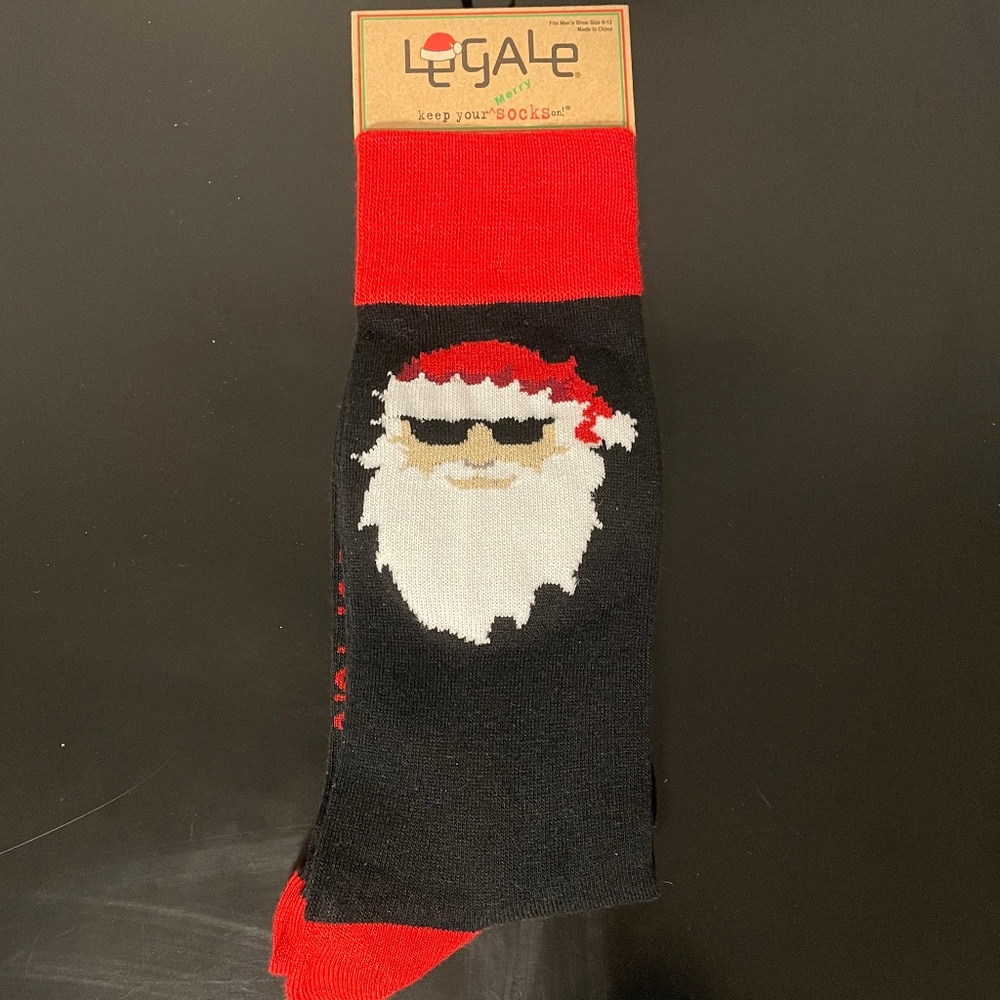 3 for $12: Christmas Santa socks